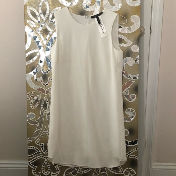 <new> BCBG Maxazria white sleeveless dress size S - Picture 1 of 2